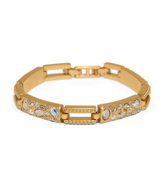 BRIGHTON Trust Your Journey Golden Link Bracelet