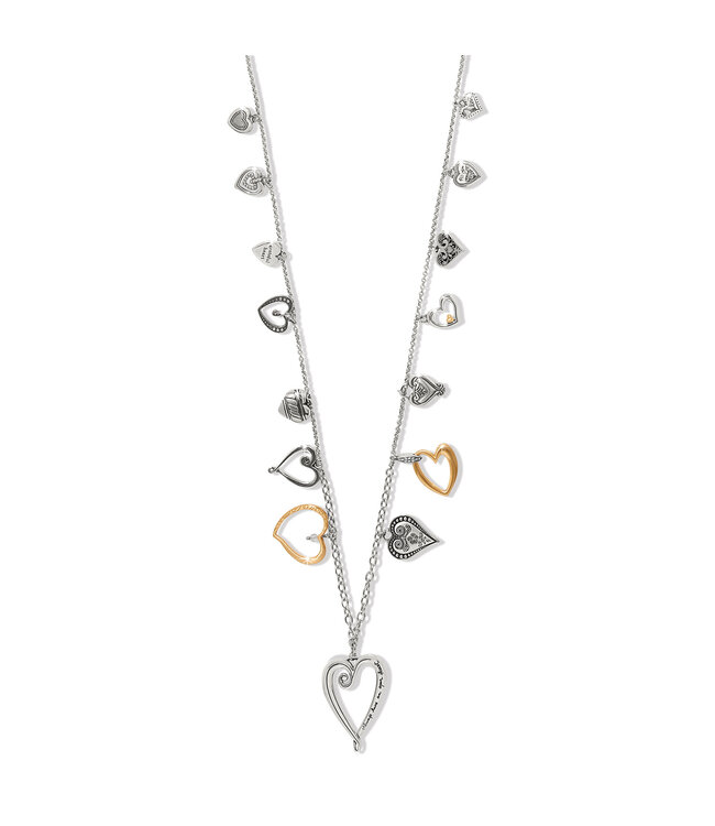 BRIGHTON One Heart Large Long Necklace