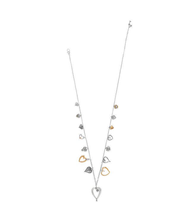 BRIGHTON One Heart Large Long Necklace