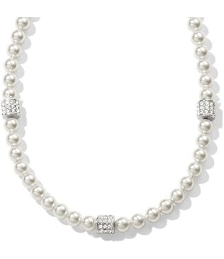 BRIGHTON Meridian Petite Pearl Station Necklace