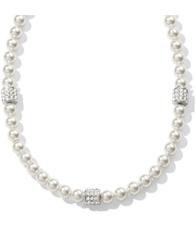 BRIGHTON Meridian Petite Pearl Station Necklace