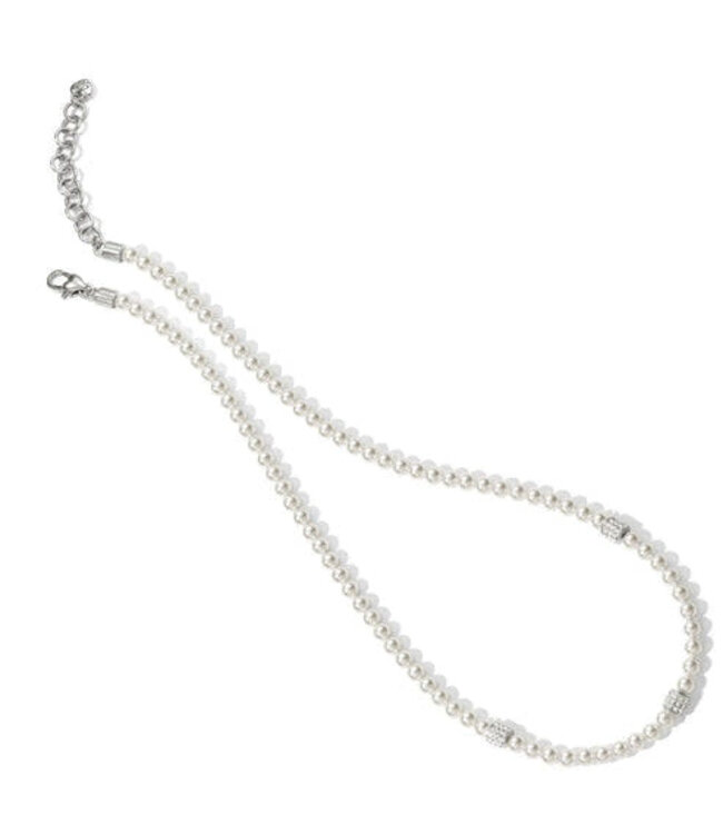 BRIGHTON Meridian Petite Pearl Station Necklace