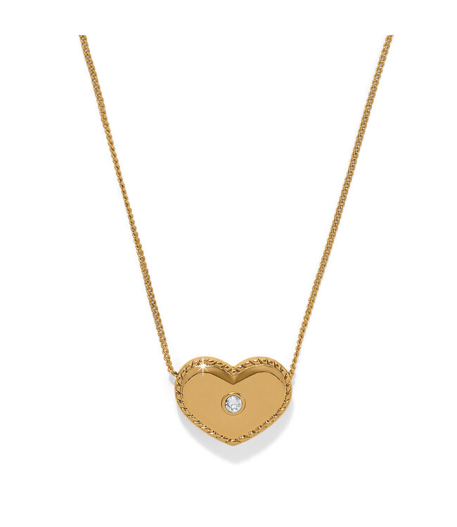 BRIGHTON Illumina Celeste Heart Bold Necklace