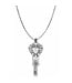 BRIGHTON Reno Heart Badge Clip Necklace