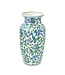 24" Decorative Porcelain Vase
