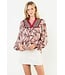 Jasmin Long Sleeve Print Detail Top