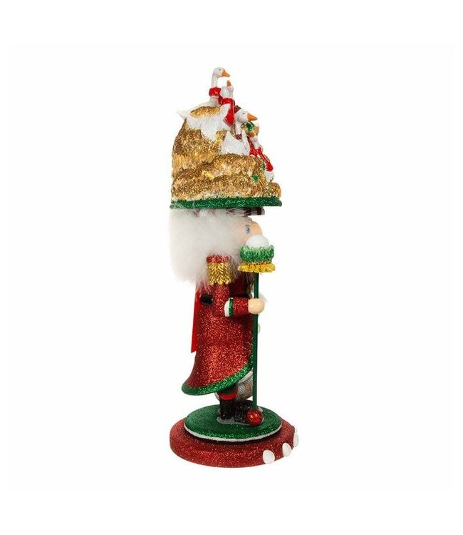 18" Hollywood Nutcrackers Six Geese A Laying Christmas Nutcracker