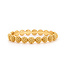 Berry Eternity Hinged Bangle, S/M - Gold