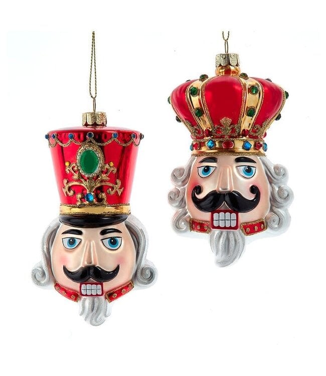 Glass Head Ornament - Sold Individually