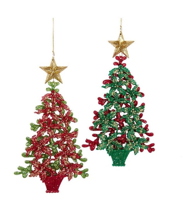 Glittered Christmas Tree Ornament