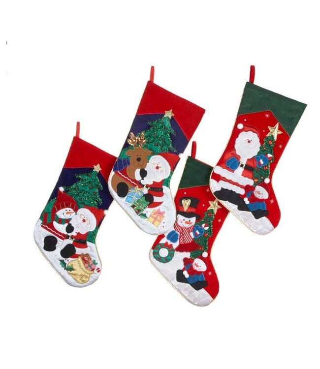 Embroidered Stocking