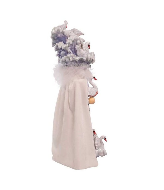 18" Hollywood Seven Swans Swimming Nutcracker