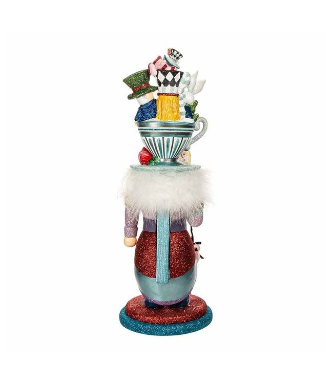 18" Hollywood Alice Teacup Hat Nutcracker