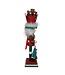 18" Hollywood Red & Green With Presents Nutcracker