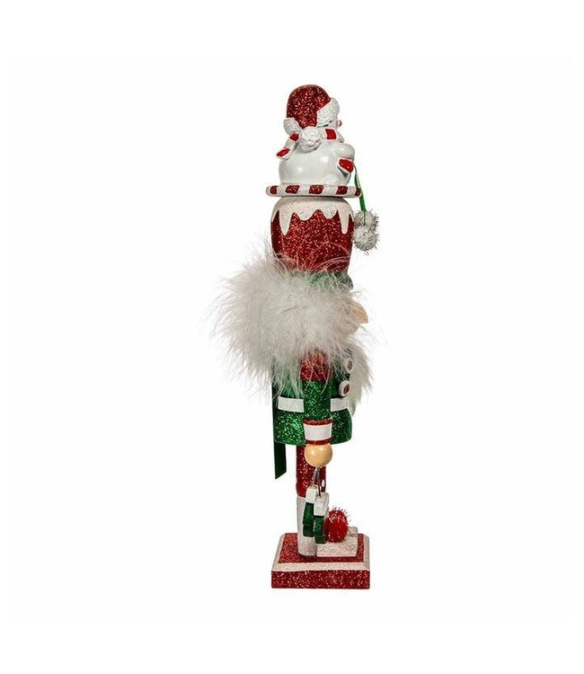 12" Hollywood Snowman Hat Nutcracker