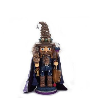 15" Hollywood Brown Wizard Nutcracker