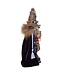 15" Hollywood Brown Wizard Nutcracker