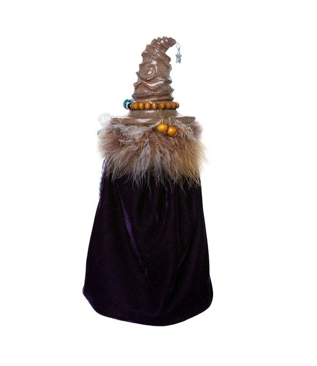 15" Hollywood Brown Wizard Nutcracker
