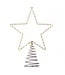 17.5" Metal Wire Lighted LED Star Treetop