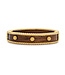 Berry Small Hinged Cuff - Teak