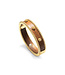 Berry Small Hinged Cuff - Teak