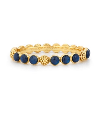 JULISKA Berry Gem Hinged Bangle - Blue Labradorite