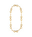 Equestrian Snaffle Bit 20" Chain Necklace - Gold