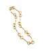 Equestrian Snaffle Bit 20" Chain Necklace - Gold