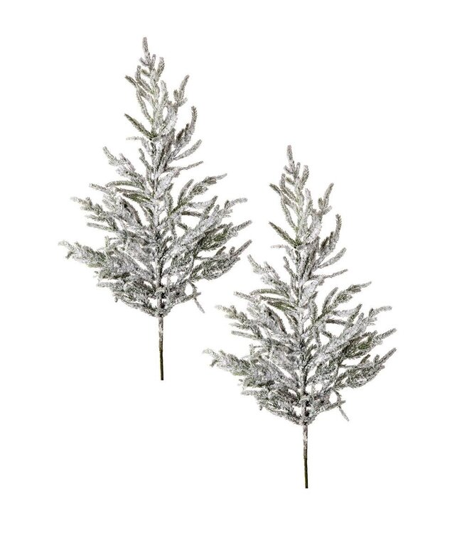 38" Real Touch Flocked Norfolk PN Spray - Sold Individually