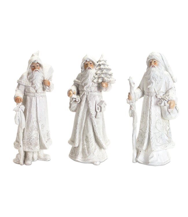 13"H Winter Santa - Sold Individually