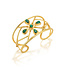 Monique Gem Cuff - Malachite