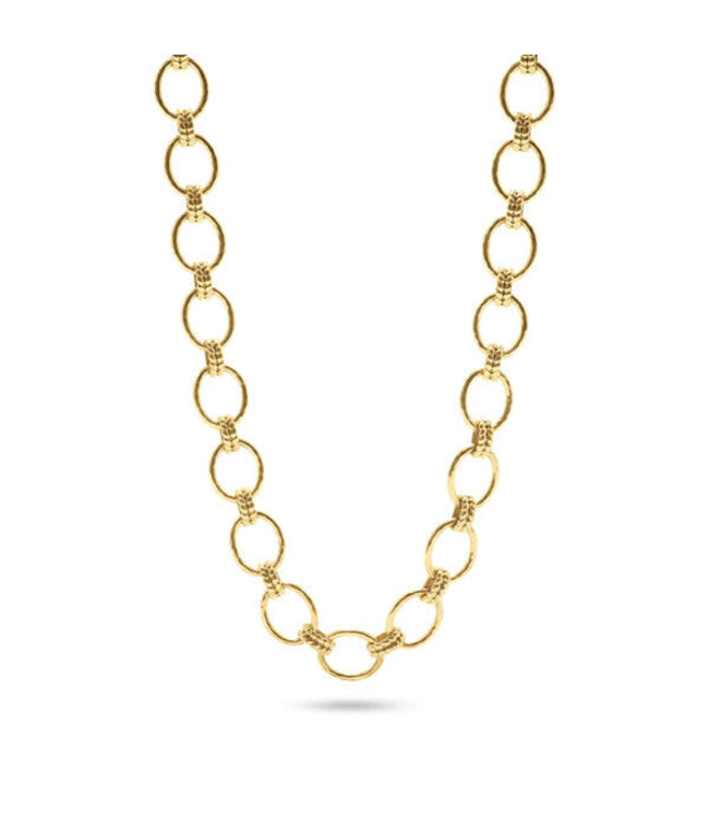 Cleopatra Grande Link Necklace - Gold