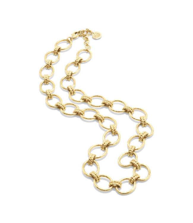 Cleopatra Grande Link Necklace - Gold