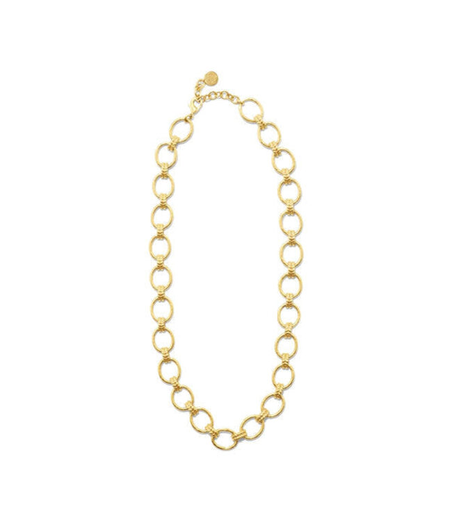 Cleopatra Grande Link Necklace - Gold