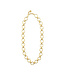 Cleopatra Grande Link Necklace - Gold