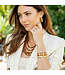 Gaia Cage Hoop Earrings - Teak