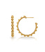 Berry Icon Medium Hoop Earrings - Gold