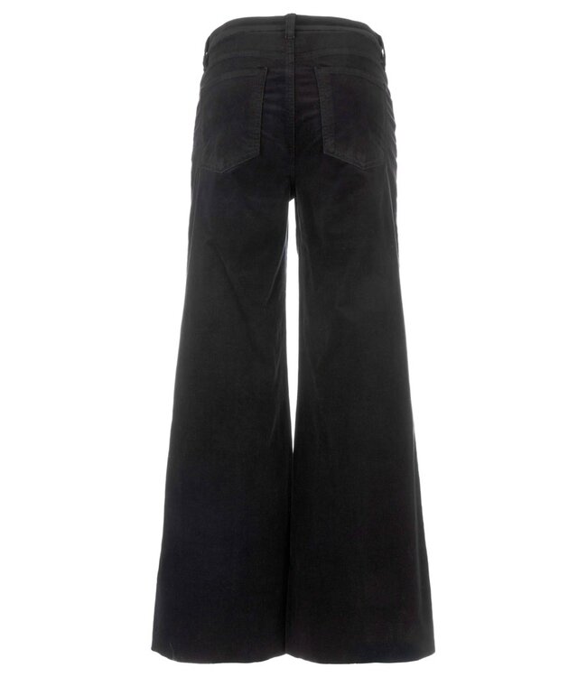 KUT FROM THE KLOTH Meg High Rise Fab Ab Wide Leg Raw Hem-Long Inseam