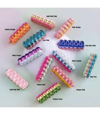 GLITTERVILLE Ribbon Candy Ornament - Sold Individually