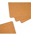 MACKENZIE CHILDS Mocha Check Cork Back Placemats - Set of 4