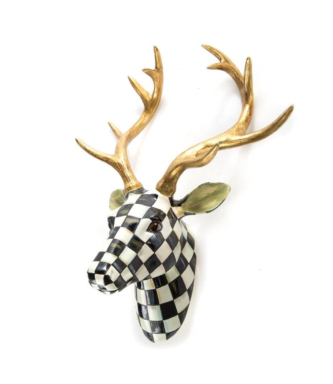 MACKENZIE CHILDS Courtly Check Deer