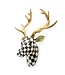 MACKENZIE CHILDS Courtly Check Deer