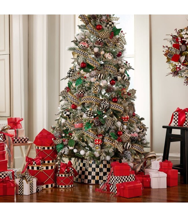 MACKENZIE CHILDS Courtly Check Tree Collar