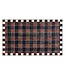MACKENZIE CHILDS Stewart Tartan Black 3' x 5' Washable Rug