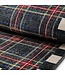 MACKENZIE CHILDS Stewart Tartan Black 3' x 5' Washable Rug