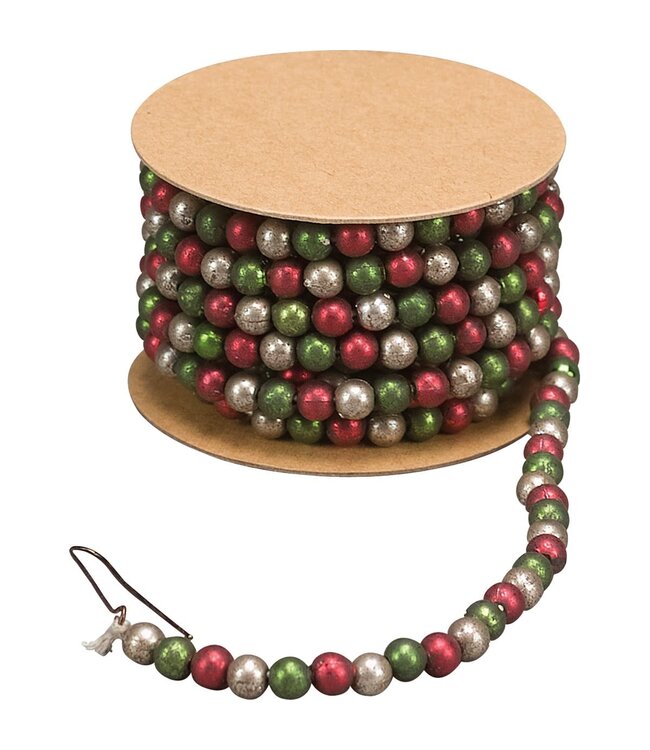 Red And Green Bead Garland