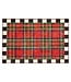MACKENZIE CHILDS Royal Stewart Tartan Red 2' x 3' Washable Rug