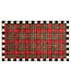 MACKENZIE CHILDS Royal Stewart Tartan Red 3' x 5' Washable Rug