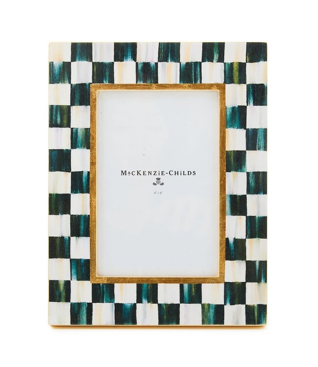 MACKENZIE CHILDS Courtly Check Lacquer Frame