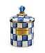 MACKENZIE CHILDS Royal Check Enamel Canister - Small